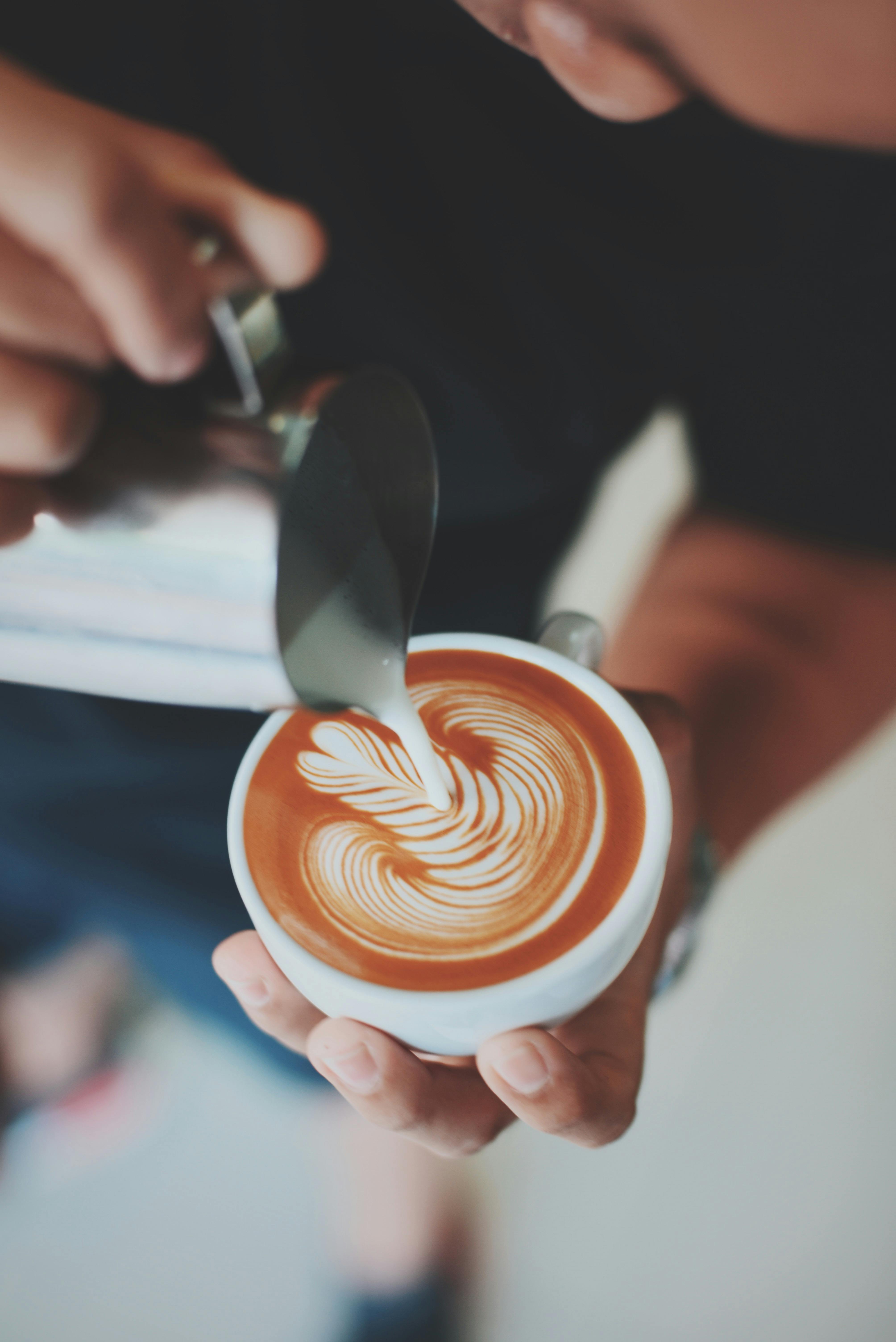 Jacob Sebag roasting coffee beans at Café Coco